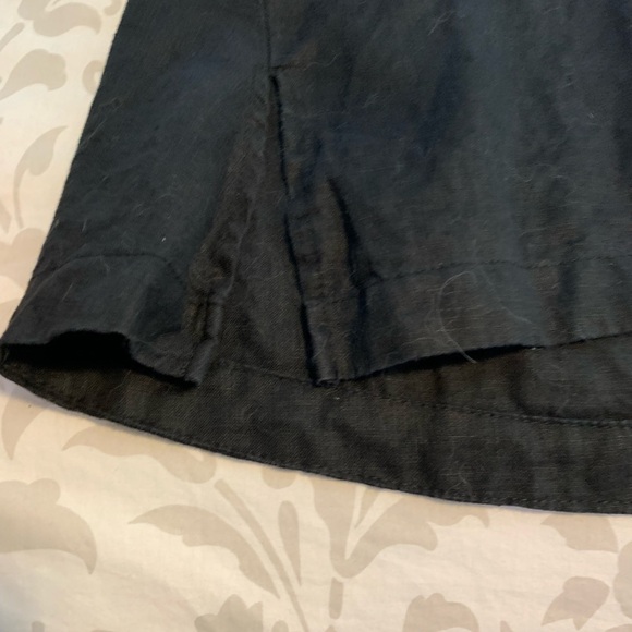 Sympli size L black linen top - Picture 5 of 8